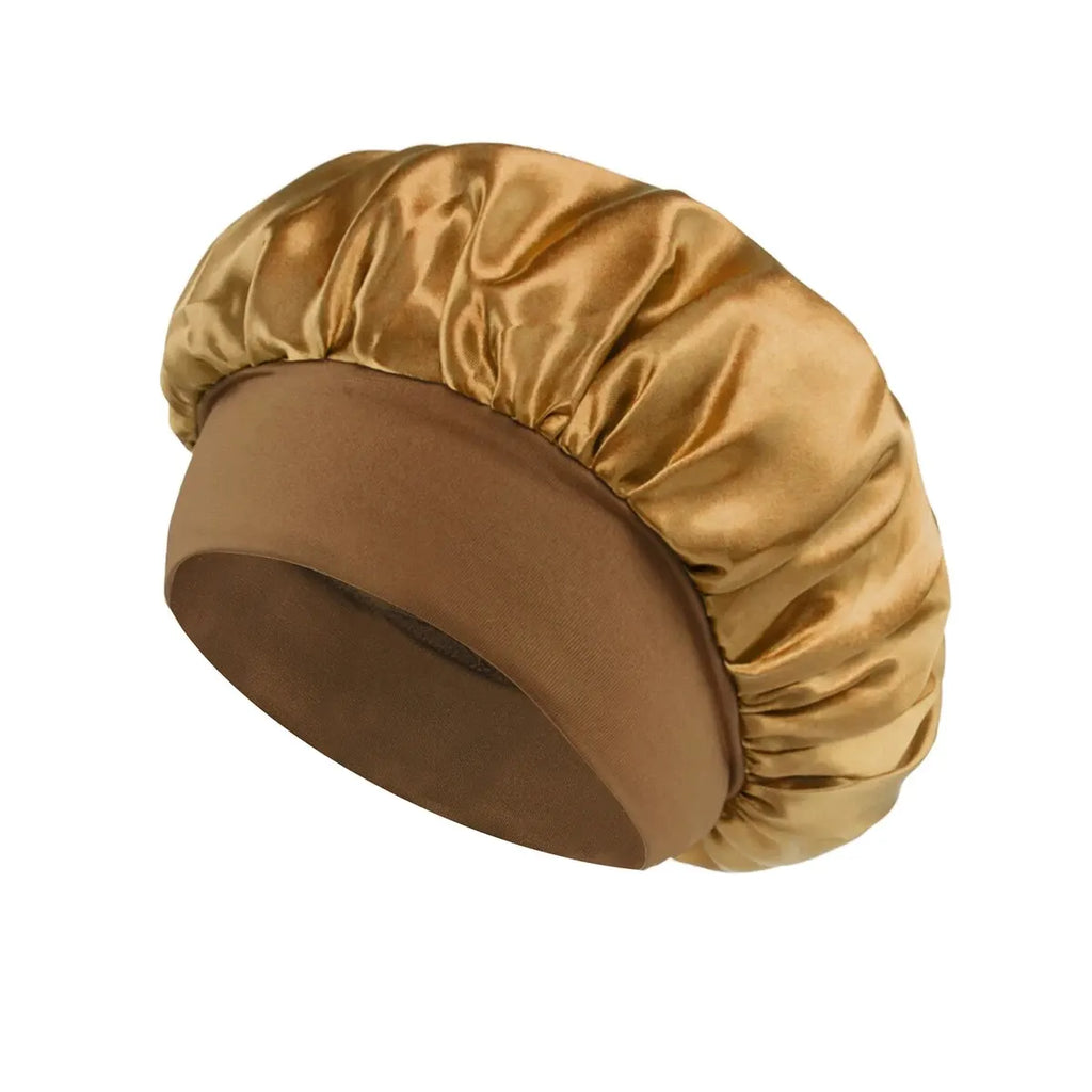 Satin Bonnet Hair Bonnet for Sleeping,Silk Bonnets for Black Women with Elastic Soft Band for Hair Care