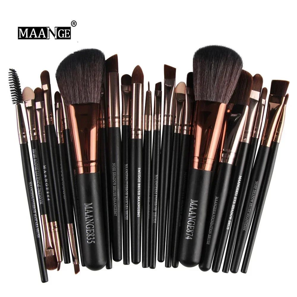 3/13/22Pcs Professional Makeup Brushes Tools Set Make up Brush Tools Kits for Eyeshadow Eyeliner Cosmetics Brushes Maquiagem